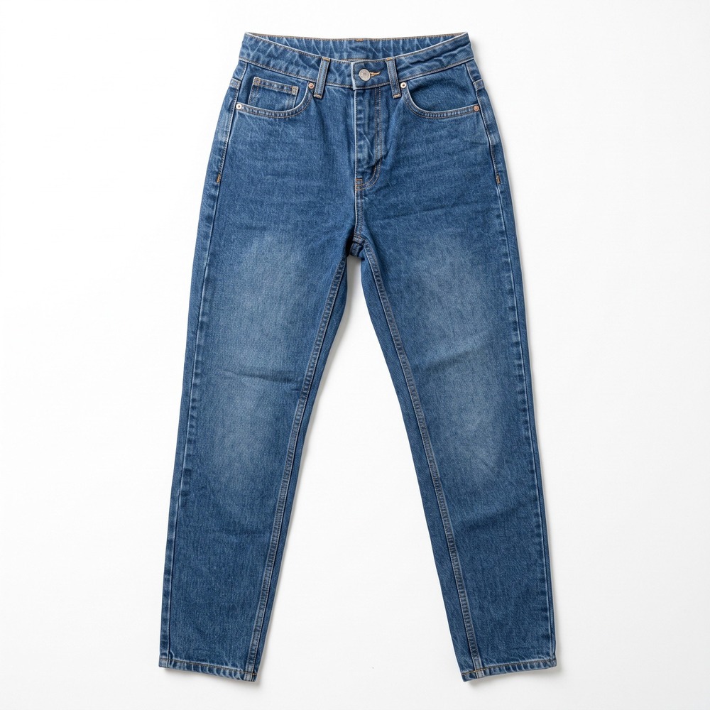 We The Free 24 Blue Jeans Womens High Rise Straight Leg Denim Boho Casual